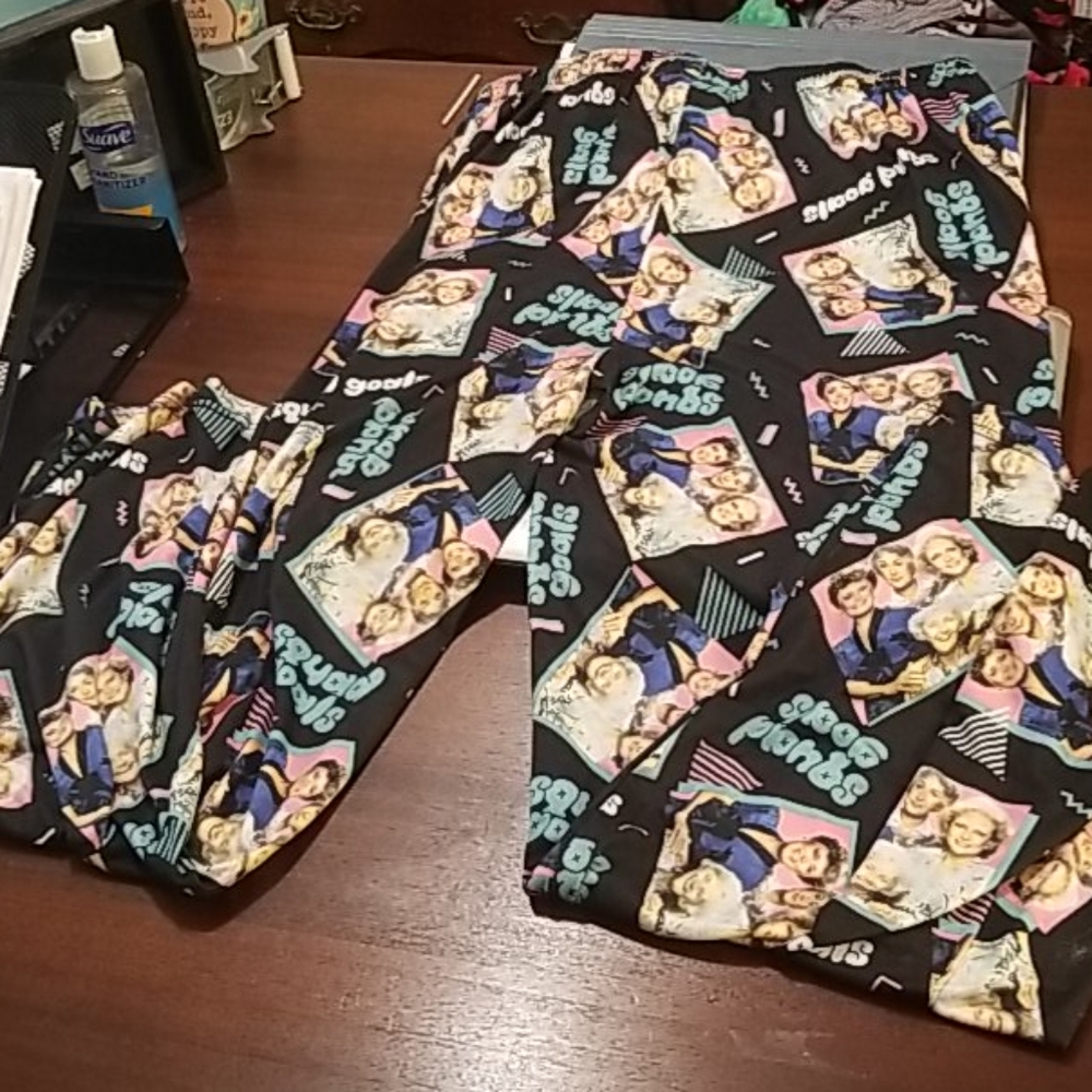 Golden Girls Sleepwear Size Large